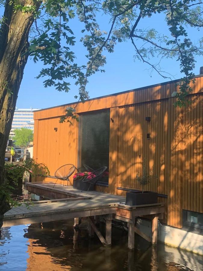 Beautiful Amstel Houseboat Apartment Amsterdam Luaran gambar