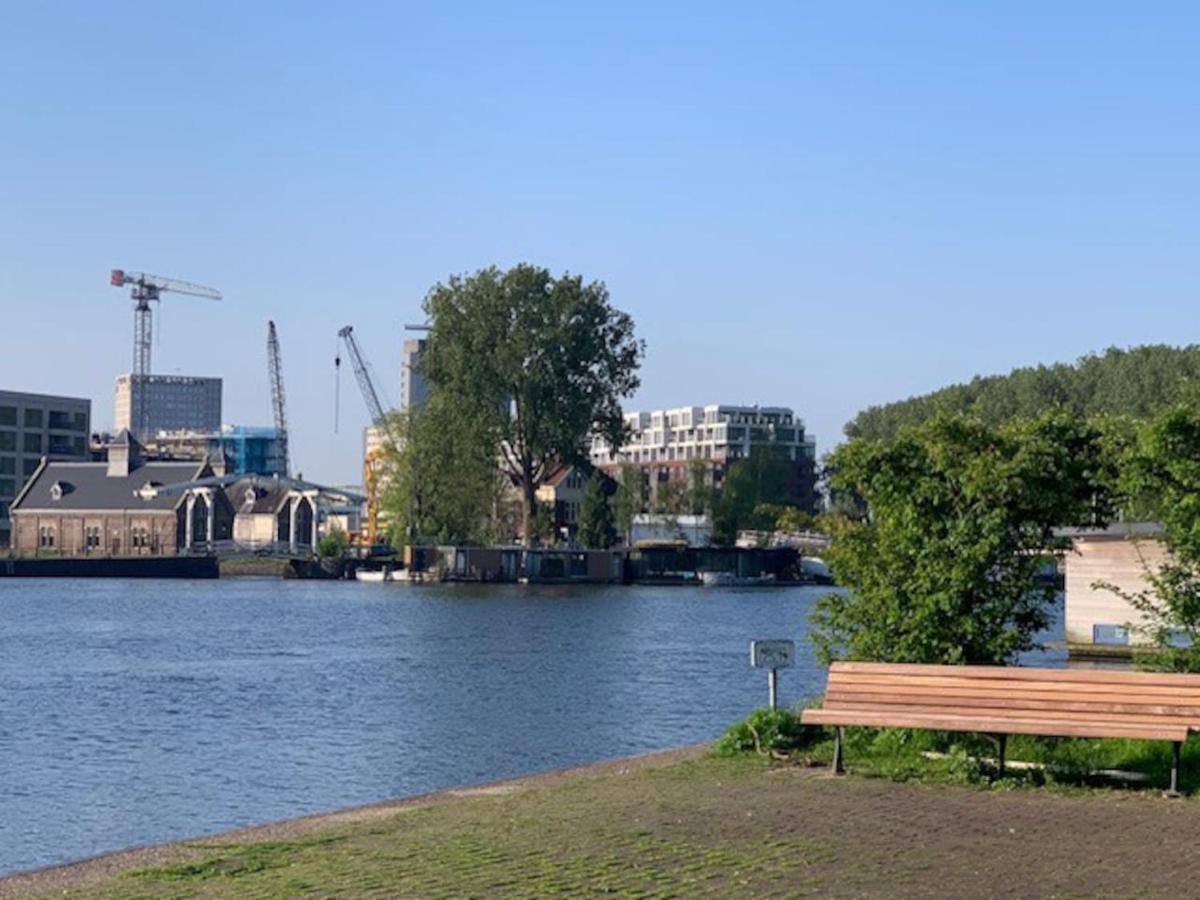 Beautiful Amstel Houseboat Apartment Amsterdam Luaran gambar