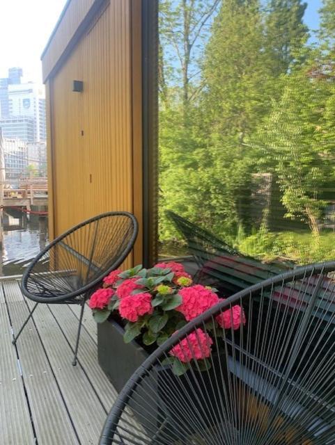Beautiful Amstel Houseboat Apartment Amsterdam Luaran gambar